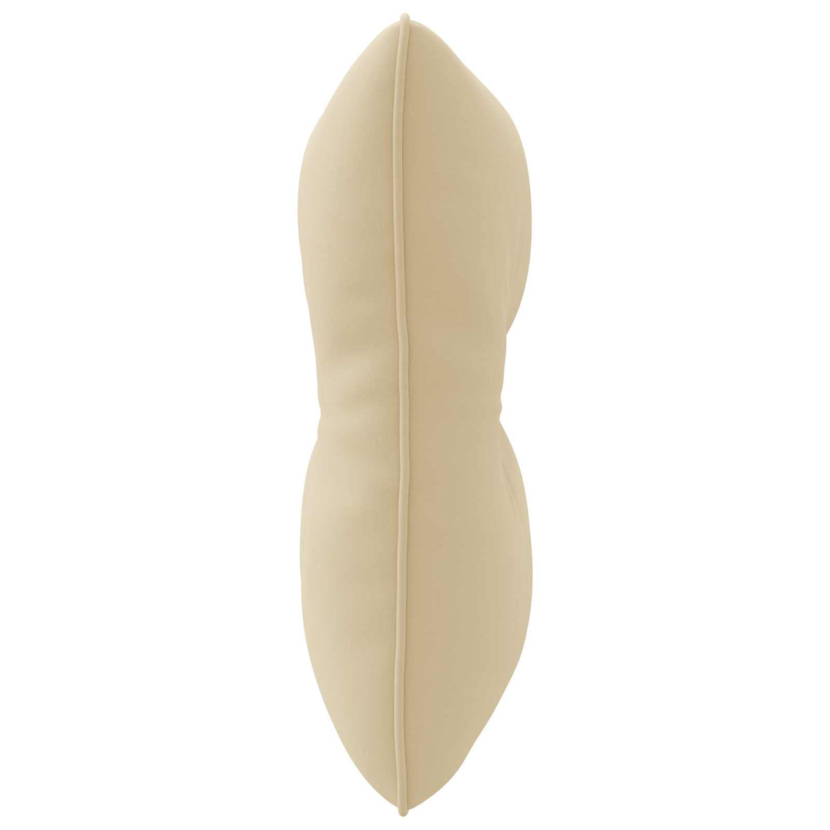 Rugkussen PUTTEN 100% Polyester Beige 40 x 40 x 10 cm