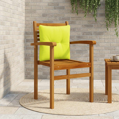Rugkussen PUTTEN 100% Polyester Helder groen 40 x 40 x 10 cm