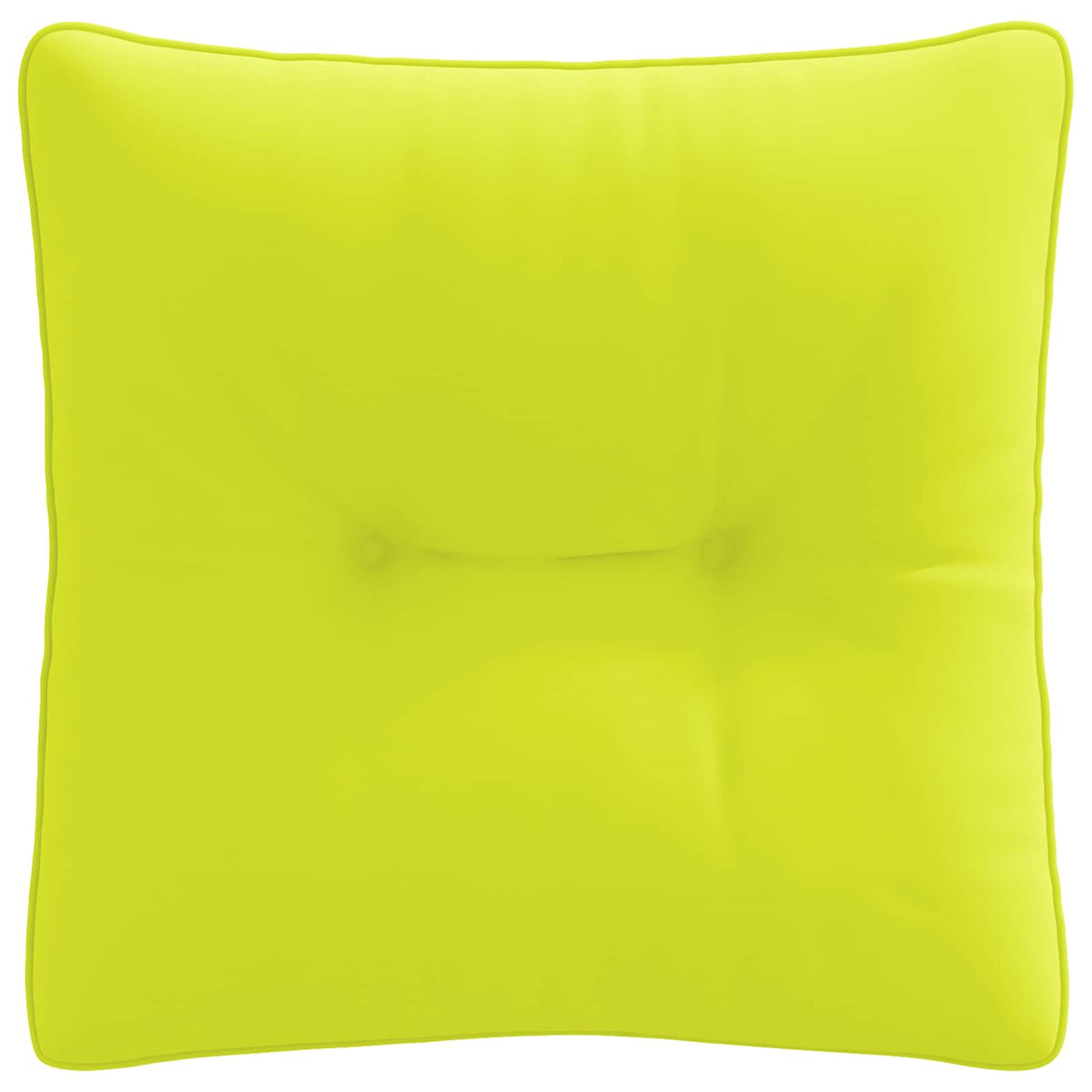 Rugkussen PUTTEN 100% Polyester Helder groen 40 x 40 x 10 cm