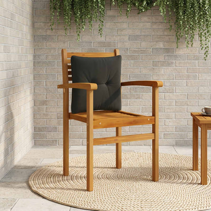 Rugkussen PUTTEN 100% Polyester Zwart 40 x 40 x 10 cm