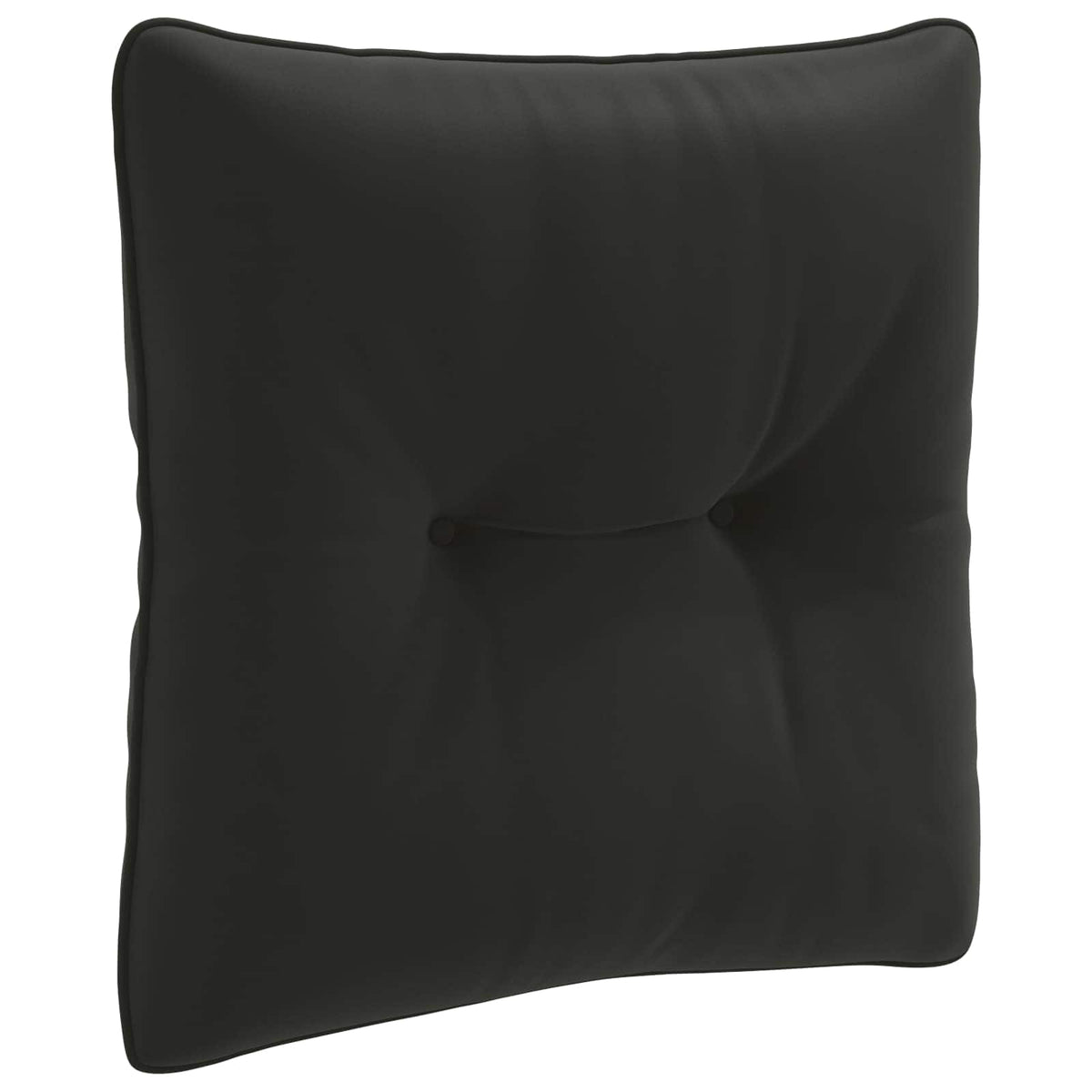Rugkussen PUTTEN 100% Polyester Zwart 40 x 40 x 10 cm