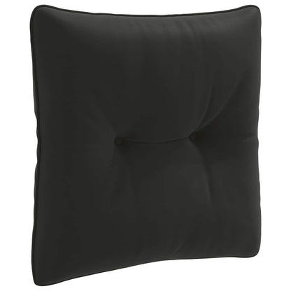 Rugkussen PUTTEN 100% Polyester Zwart 40 x 40 x 10 cm