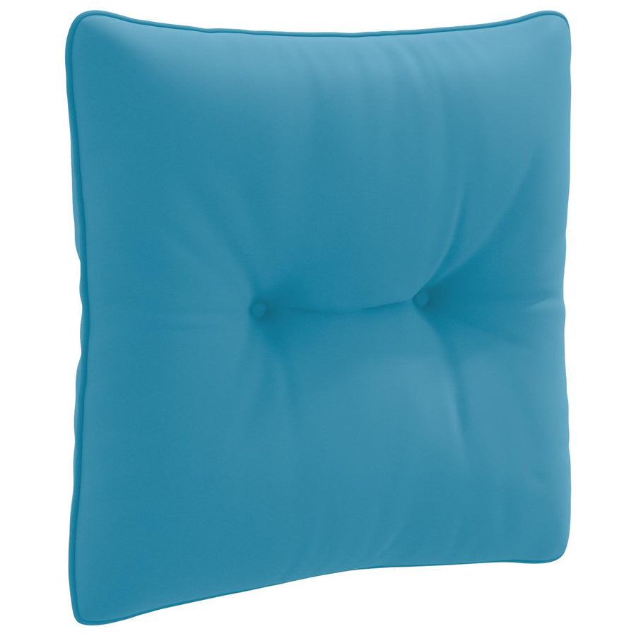 Rugkussen PUTTEN 100% Polyester Lichtblauw 40 x 40 x 10 cm