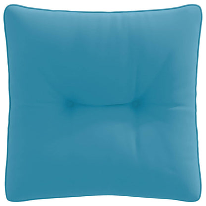 Rugkussen PUTTEN 100% Polyester Lichtblauw 40 x 40 x 10 cm