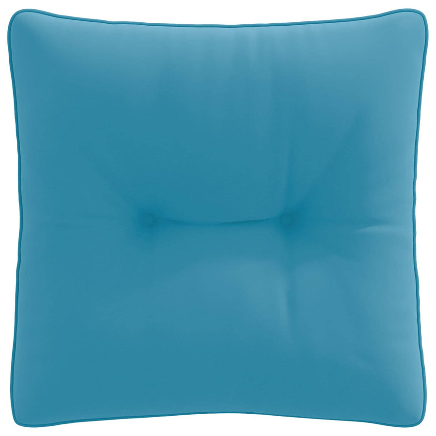 Rugkussen PUTTEN 100% Polyester Lichtblauw 40 x 40 x 10 cm