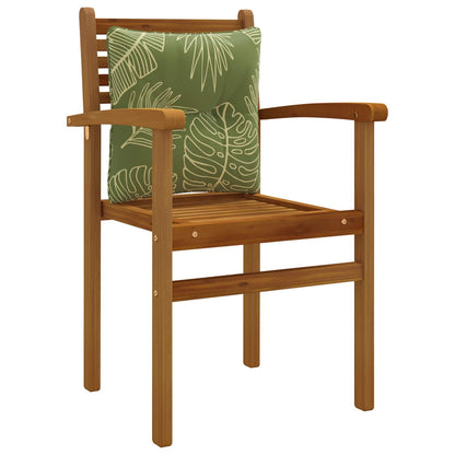 Rugkussen PUTTEN 100% Polyester Bladontwerp 40 x 40 x 10 cm
