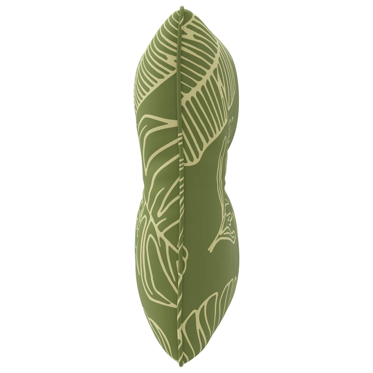 Rugkussen PUTTEN 100% Polyester Bladontwerp 40 x 40 x 10 cm