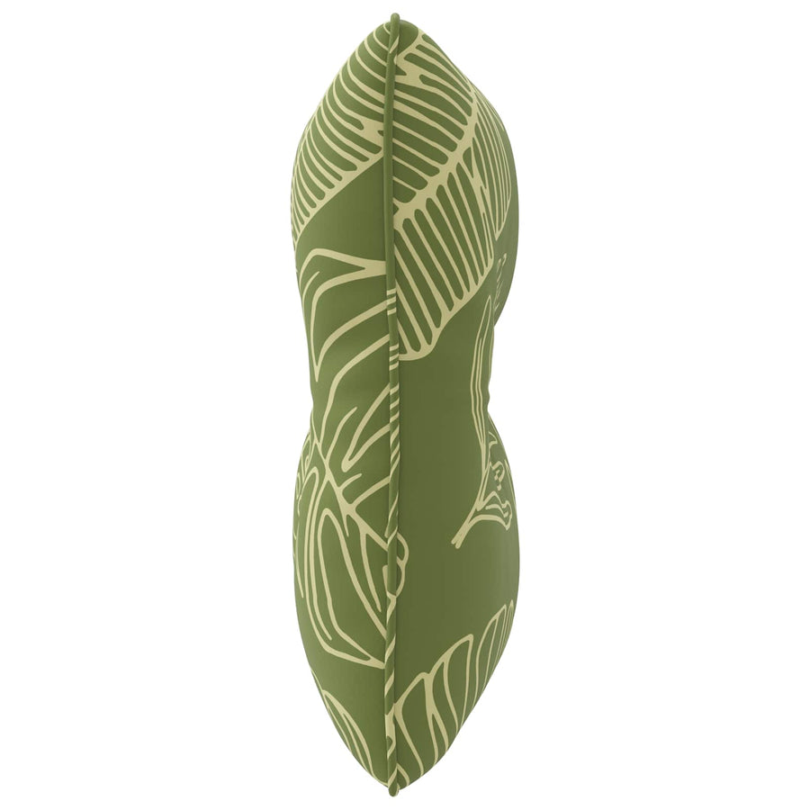 Rugkussen PUTTEN 100% Polyester Bladontwerp 40 x 40 x 10 cm