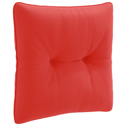 Rugkussen PUTTEN 100% Polyester Rood 40 x 40 x 10 cm