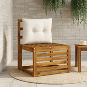 Rugkussen 60x40x10 cm wit polyester
