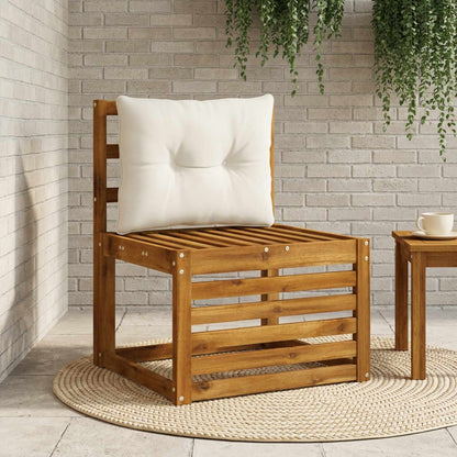 Rugkussen PUTTEN 100% Polyester Wit 60 x 40 x 10 cm