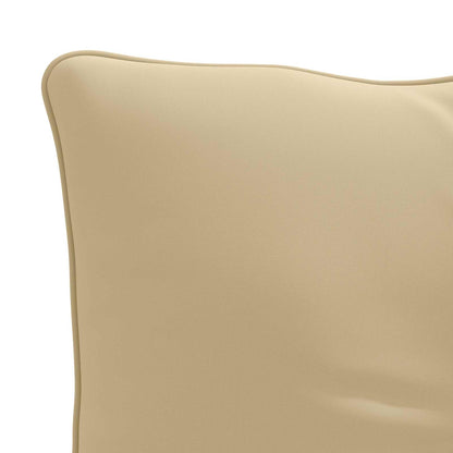 Rugkussen PUTTEN 100% Polyester Beige 50 x 40 x 10 cm
