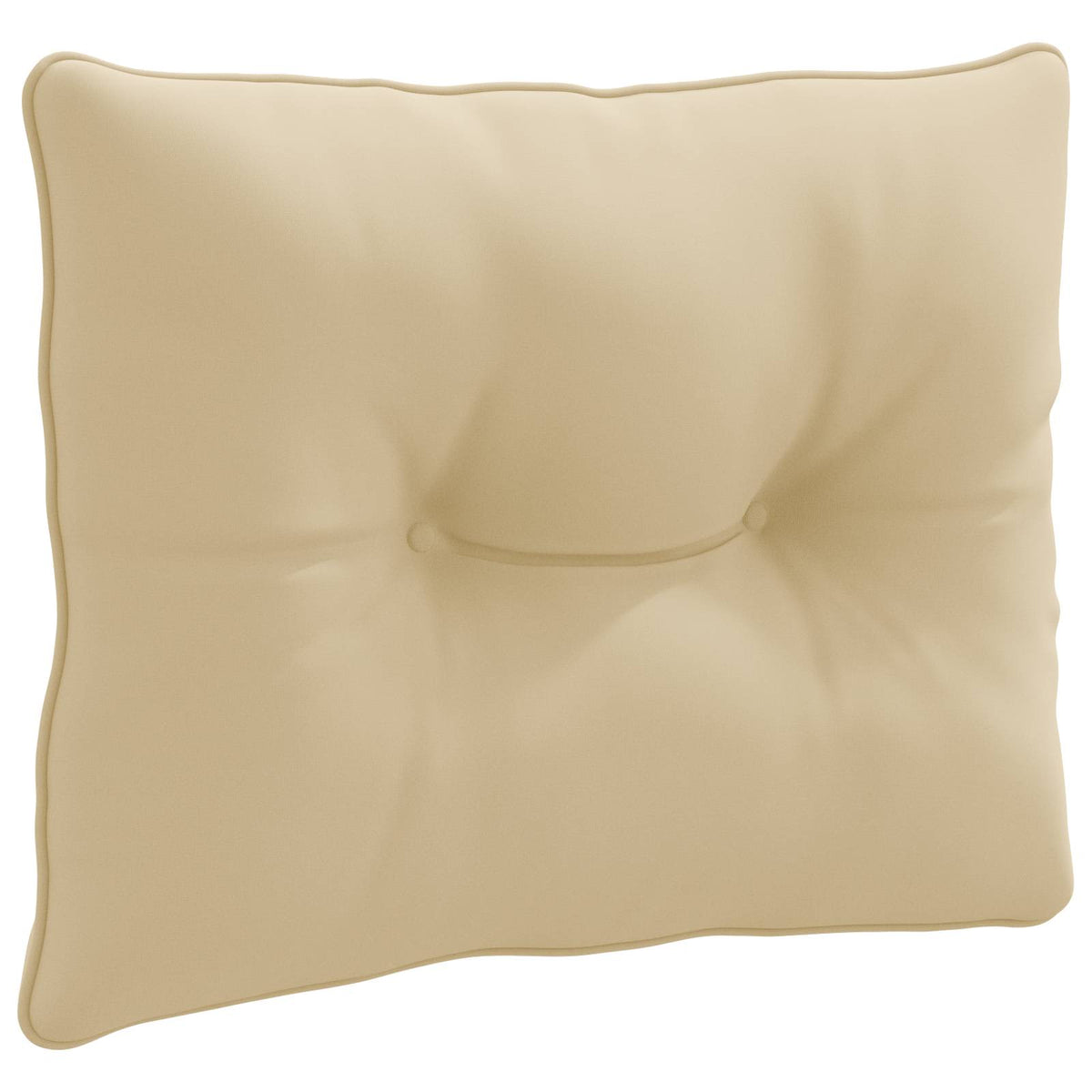Rugkussen PUTTEN 100% Polyester Beige 50 x 40 x 10 cm