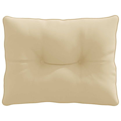 Rugkussen PUTTEN 100% Polyester Beige 50 x 40 x 10 cm