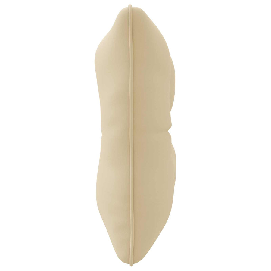Rugkussen PUTTEN 100% Polyester Beige 50 x 40 x 10 cm