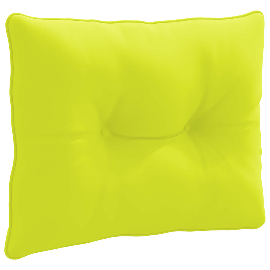 Rugkussen PUTTEN 100% Polyester Helder groen 50 x 40 x 10 cm