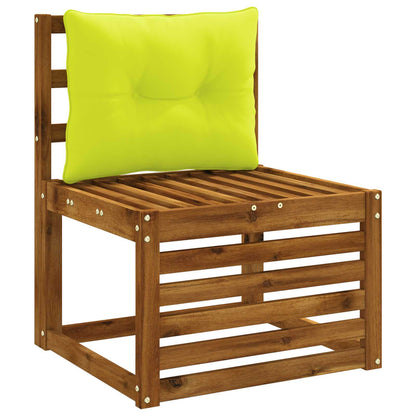 Rugkussen PUTTEN 100% Polyester Helder groen 50 x 40 x 10 cm