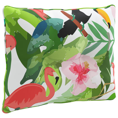 Rugkussen PUTTEN 100% Polyester Meerkleurig 50 x 40 x 10 cm