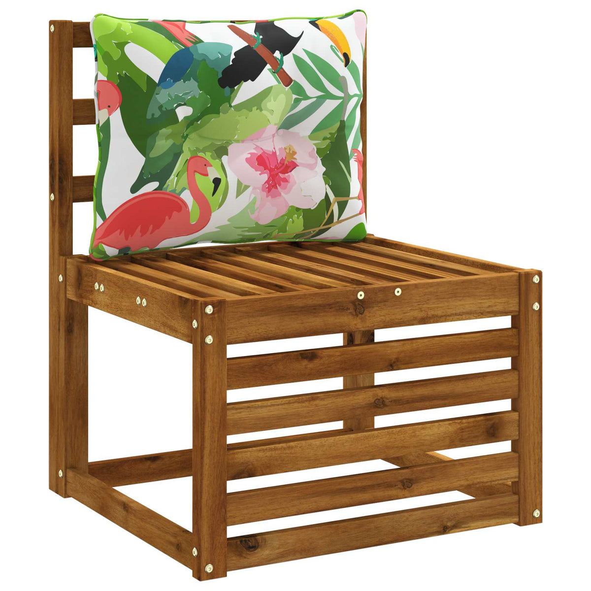Rugkussen PUTTEN 100% Polyester Meerkleurig 50 x 40 x 10 cm