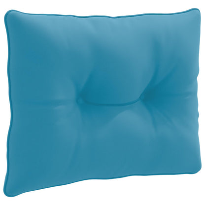 Rugkussen PUTTEN 100% Polyester Lichtblauw 50 x 40 x 10 cm