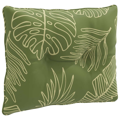 Rugkussen PUTTEN 100% Polyester Bladontwerp 50 x 40 x 10 cm