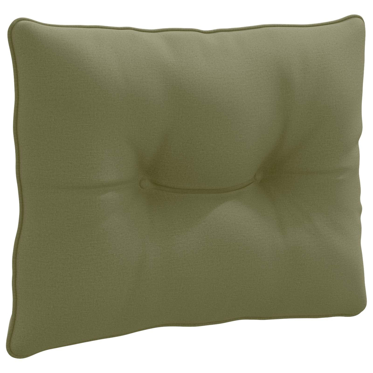 Rugkussen PUTTEN 100% Polyester Olijfgroen 60 x 40 x 10 cm