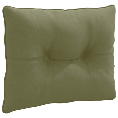 Rugkussen PUTTEN 100% Polyester Olijfgroen 60 x 40 x 10 cm