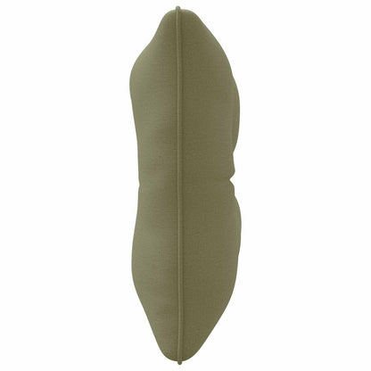 Rugkussen PUTTEN 100% Polyester Olijfgroen 60 x 40 x 10 cm