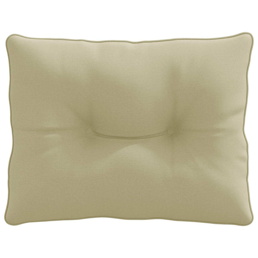 Rugkussen PUTTEN 100% Polyester Lichtgroen 60 x 40 x 10 cm