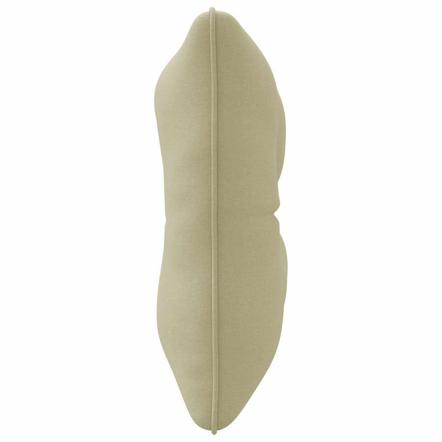 Rugkussen PUTTEN 100% Polyester Lichtgroen 60 x 40 x 10 cm