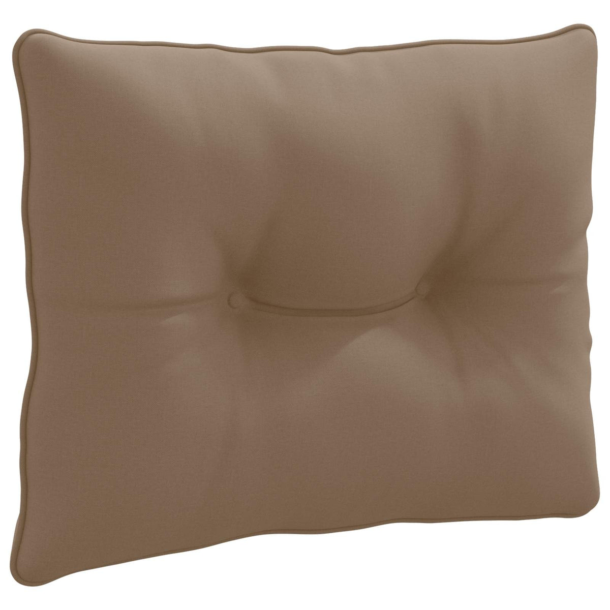 Rugkussen PUTTEN 100% Polyester Taupe 60 x 40 x 10 cm