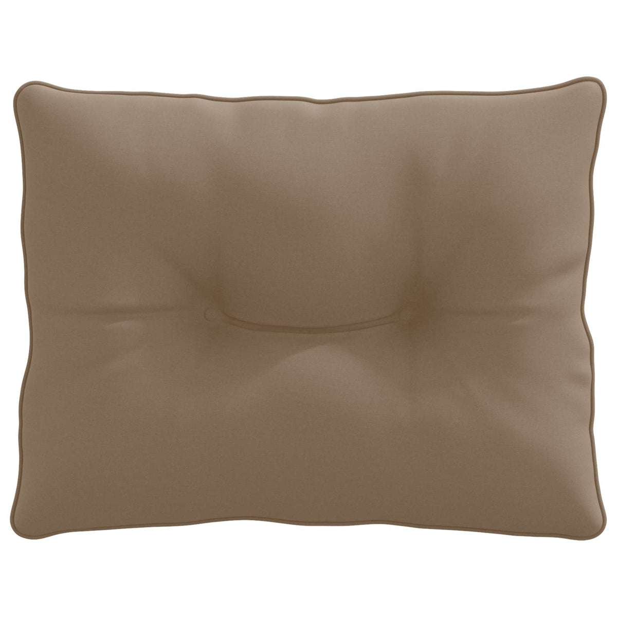Rugkussen PUTTEN 100% Polyester Taupe 60 x 40 x 10 cm