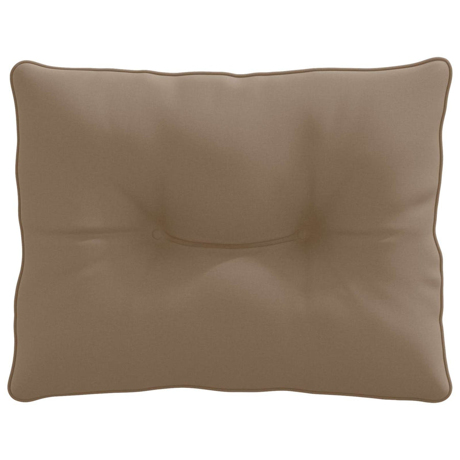 Rugkussen PUTTEN 100% Polyester Taupe 60 x 40 x 10 cm