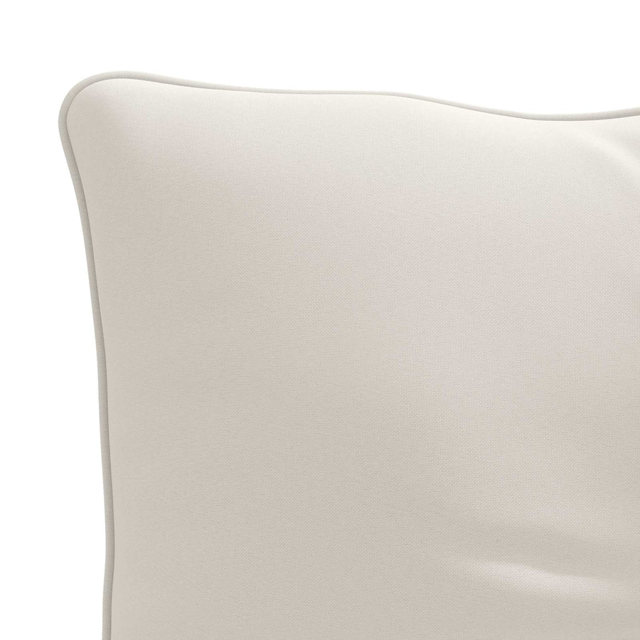 Rugkussen PUTTEN 100% Polyester Wit 60 x 40 x 10 cm