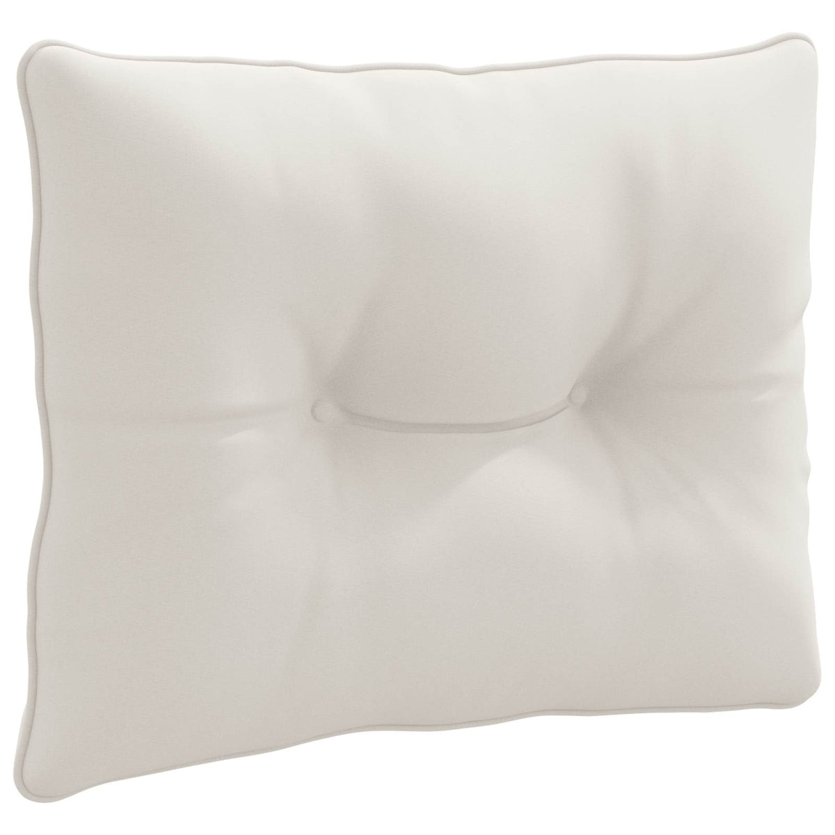 Rugkussen PUTTEN 100% Polyester Wit 60 x 40 x 10 cm