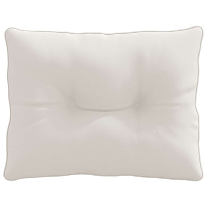 Rugkussen PUTTEN 100% Polyester Wit 60 x 40 x 10 cm