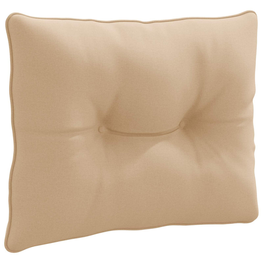 Rugkussen PUTTEN 100% Polyester Zand 60 x 40 x 10 cm