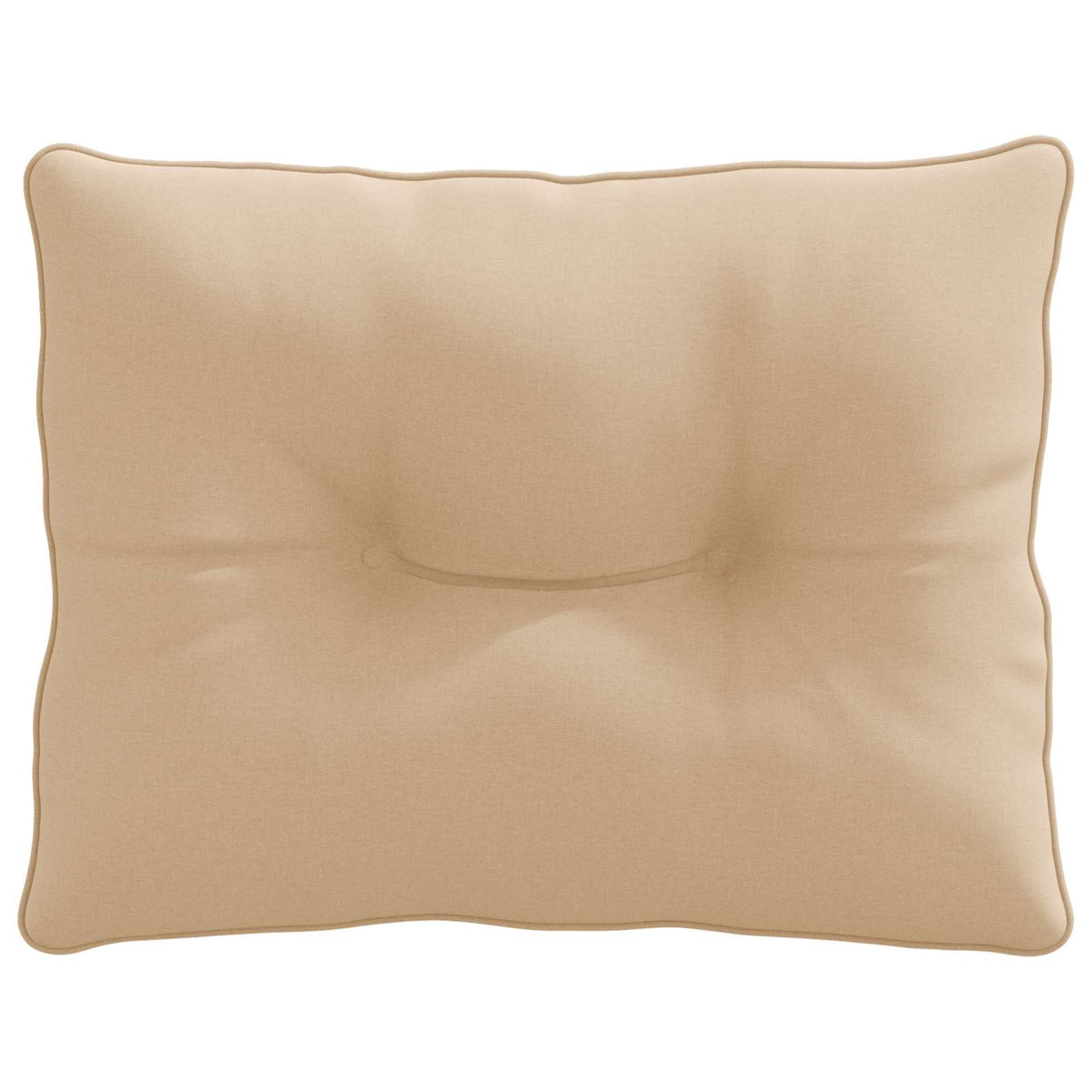 Rugkussen PUTTEN 100% Polyester Zand 60 x 40 x 10 cm