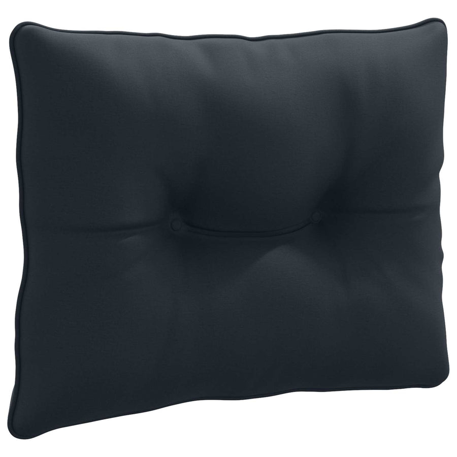 Rugkussen PUTTEN 100% Polyester Donkerblauw 60 x 40 x 10 cm