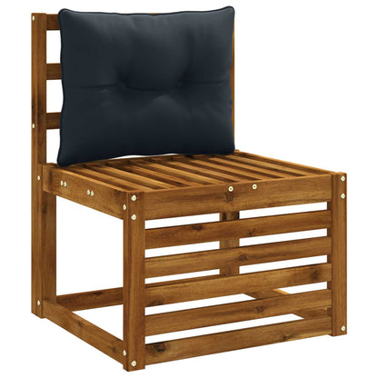 Rugkussen PUTTEN 100% Polyester Donkerblauw 60 x 40 x 10 cm