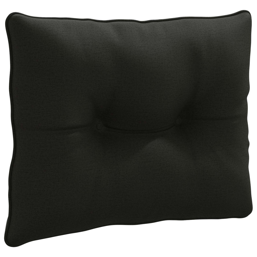 Rugkussen PUTTEN 100% Polyester Zwart 60 x 40 x 10 cm