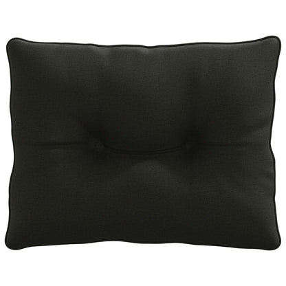 Rugkussen PUTTEN 100% Polyester Zwart 60 x 40 x 10 cm
