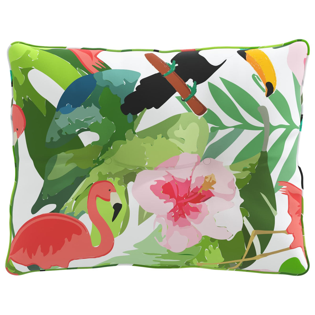 Rugkussen PUTTEN 100% Polyester Meerkleurig 60 x 40 x 10 cm