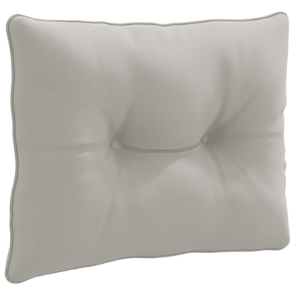 Rugkussen PUTTEN 100% Polyester Grijs 60 x 40 x 10 cm