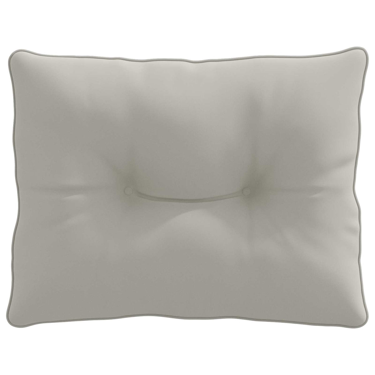 Rugkussen PUTTEN 100% Polyester Grijs 60 x 40 x 10 cm