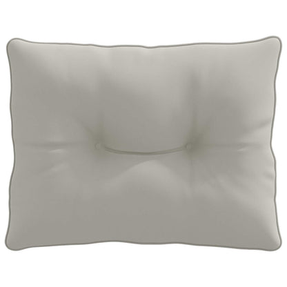 Rugkussen PUTTEN 100% Polyester Grijs 60 x 40 x 10 cm