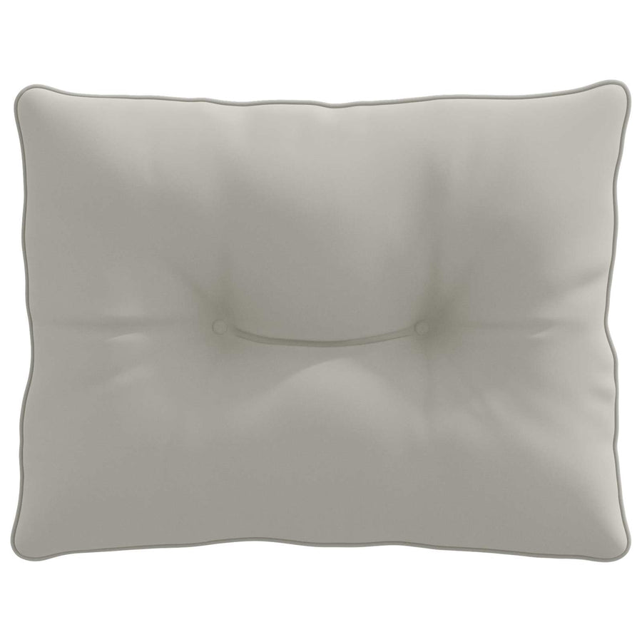 Rugkussen PUTTEN 100% Polyester Grijs 60 x 40 x 10 cm