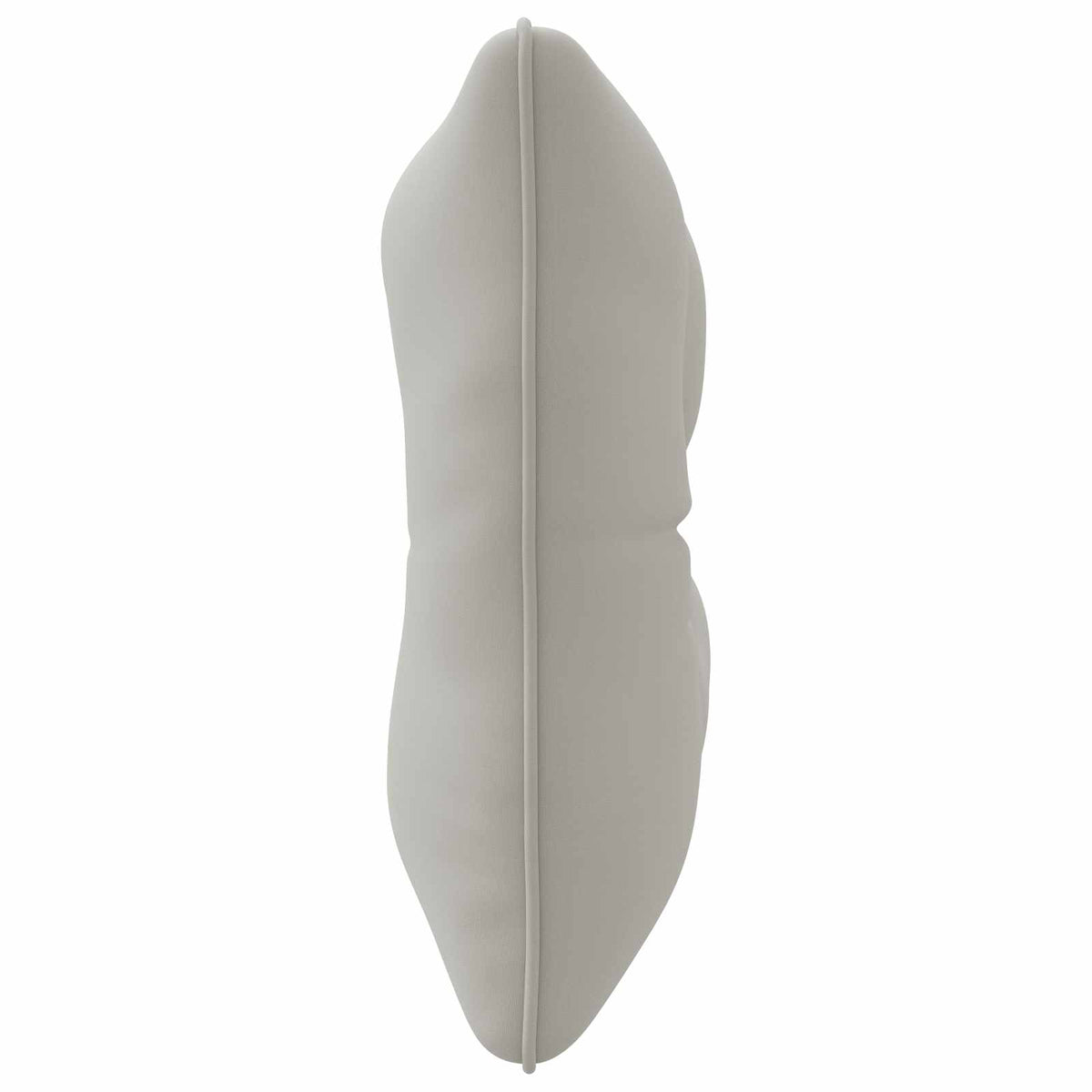Rugkussen PUTTEN 100% Polyester Grijs 60 x 40 x 10 cm