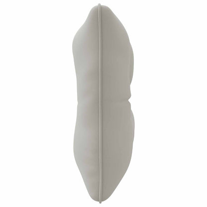 Rugkussen PUTTEN 100% Polyester Grijs 60 x 40 x 10 cm