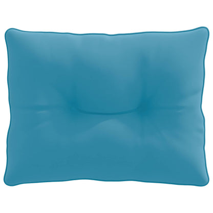 Rugkussen PUTTEN 100% Polyester Lichtblauw 60 x 40 x 10 cm
